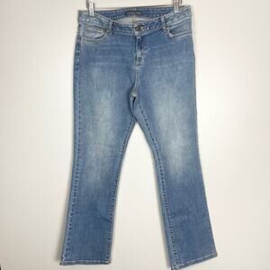 Garnet Hill Bootcut Jeans Women’s size 31P Blue